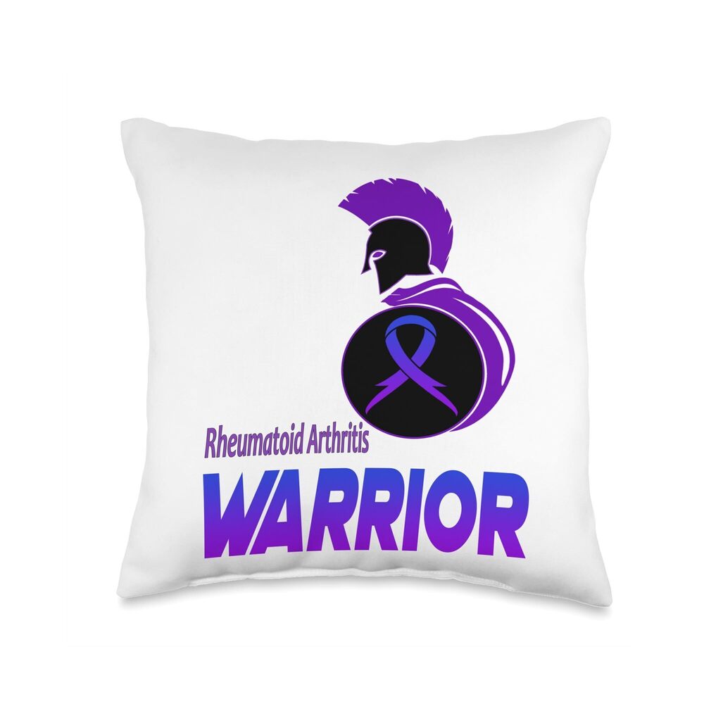 8596 Rheumatoid Arthritis Awareness Throw Pillow